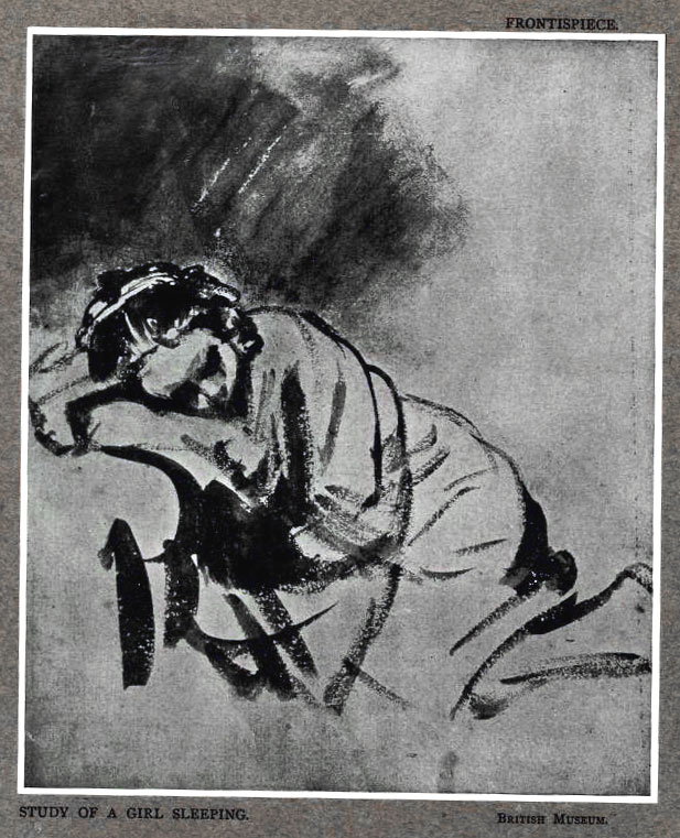 Study of a Girl Sleeping